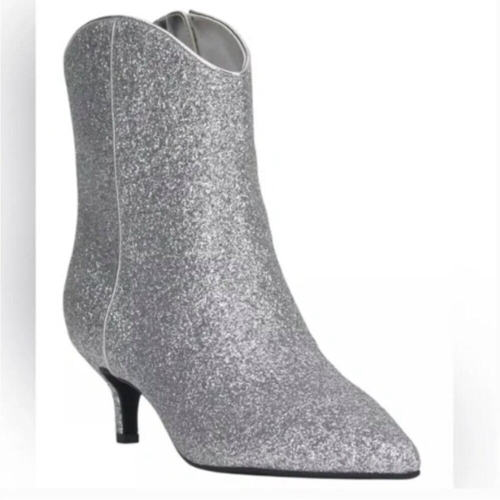 On 34th Aatira Tulip ankle boots silver glitter - 9